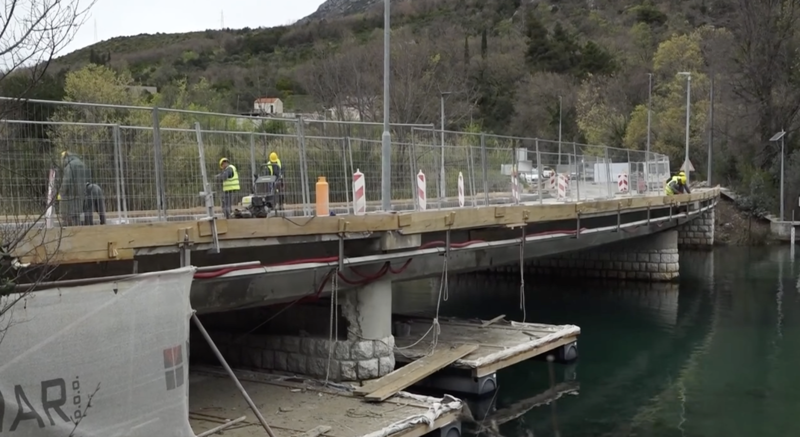 Dugo se čekalo na početak obnove mosta Ombla, evo u kojoj je fazi (VIDEO)